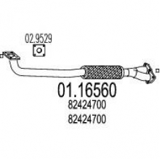 01.16560 MTS Труба выхлопного газа