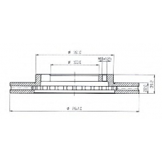 BDC3677 QUINTON HAZELL Тормозной диск