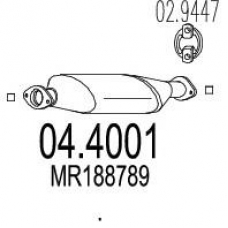 04.4001 MTS Катализатор