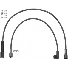 0300890775 BERU Комплект проводов зажигания
