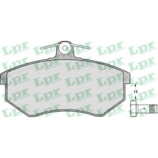 05P299 LPR Комплект тормозных колодок, дисковый тормоз