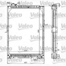 732988 VALEO Радиатор, охлаждение двигателя