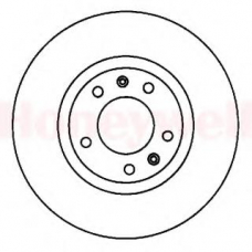 561265B BENDIX Тормозной диск