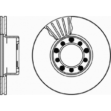 MDC213 MINTEX Тормозной диск