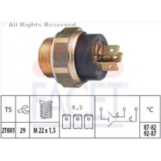 7.5606 FACET Термовыключатель, вентилятор радиатора