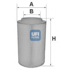 27.600.00 UFI Воздушный фильтр