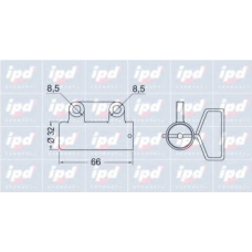 15-3471 IPD Успокоитель, зубчатый ремень