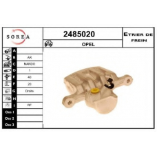 2485020 EAI Тормозной суппорт