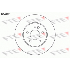 BS4817 FTE Тормозной диск