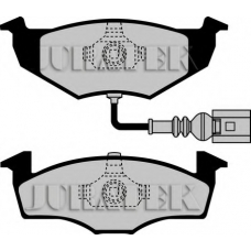 JCP1634 JURATEK Комплект тормозных колодок, дисковый тормоз