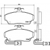 P 28 014 BREMBO Комплект тормозных колодок, дисковый тормоз