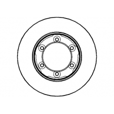 NBD 461 NATIONAL Тормозной диск