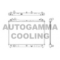 105137 AUTOGAMMA Радиатор, охлаждение двигателя