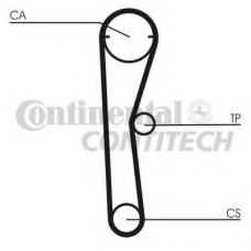 CT669K1 CONTITECH Комплект ремня грм