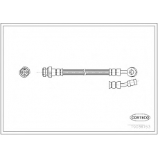 19036153 CORTECO Тормозной шланг