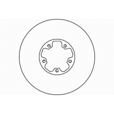 92110003 TEXTAR Тормозной диск