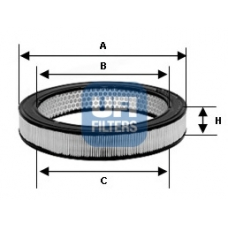 27.750.00 UFI Воздушный фильтр