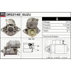 DRS3148 DELCO REMY Стартер