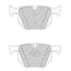 FSL1748 FERODO Комплект тормозных колодок, дисковый тормоз
