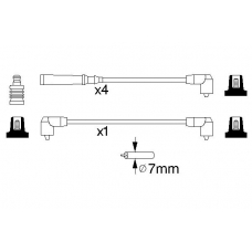 0 986 356 847 BOSCH Комплект проводов зажигания