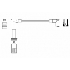 0 356 912 862 BOSCH Провод зажигания