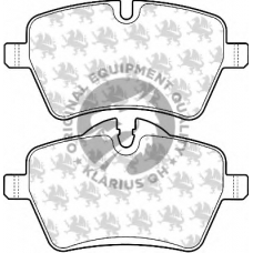 BP1607 QH Benelux Комплект тормозных колодок, дисковый тормоз
