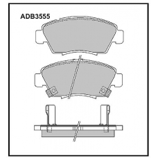 ADB3555 Allied Nippon Тормозные колодки