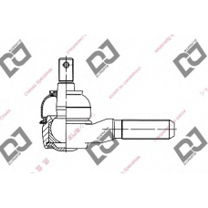 DE1044 DJ PARTS Наконечник поперечной рулевой тяги