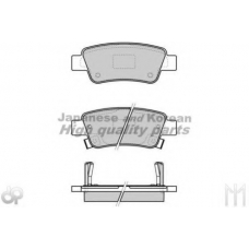 H025-46 ASHUKI Комплект тормозных колодок, дисковый тормоз
