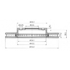 BDC3909 QUINTON HAZELL Тормозной диск