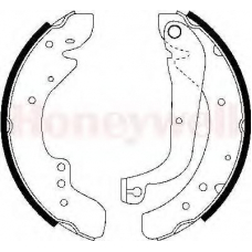 362367B BENDIX Комплект тормозных колодок