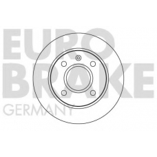 5815202526 EUROBRAKE Тормозной диск