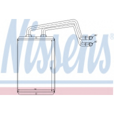 77612 NISSENS Теплообменник, отопление салона