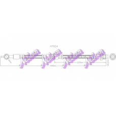 H7024 Brovex-Nelson Тормозной шланг