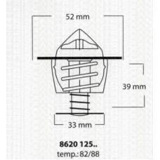 8620 12582 TRISCAN Термостат, охлаждающая жидкость