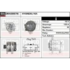DRA0997N DELCO REMY Генератор