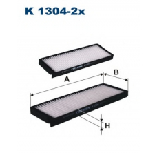 K1304-2X FILTRON Фильтр, воздух во внутренном пространстве