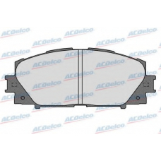 AC858081D AC Delco Комплект тормозных колодок, дисковый тормоз