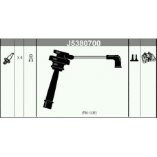 J5380700 NIPPARTS Комплект проводов зажигания