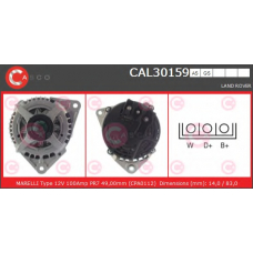 CAL30159GS CASCO Генератор