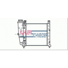 1702301 KUHLER SCHNEIDER Радиатор, охлаждение двигател