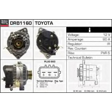 DRB1160 DELCO REMY Генератор