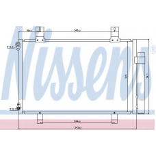 940057 NISSENS Конденсатор, кондиционер
