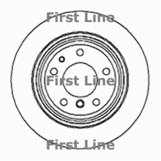 FBD341 FIRST LINE Тормозной диск