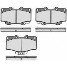 RA.0580.0 RAICAM Комплект тормозных колодок, дисковый тормоз