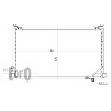 017-016-0004 LORO Конденсатор, кондиционер