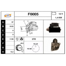 FI9005 SNRA Стартер