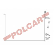 3212K81X POLCAR Skraplacze klimatyzacji