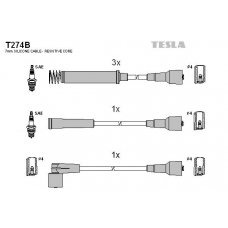 T274B TESLA Комплект проводов зажигания