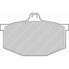 FSL176 FERODO Комплект тормозных колодок, дисковый тормоз